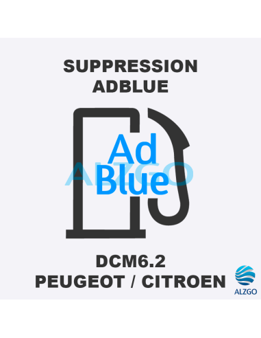 SUPPRESSION ADBLUE PEUGEOT/CITROEN DCM6.2
