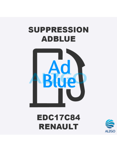 SUPPRESSION ADBLUE RENAULT EDC17C84