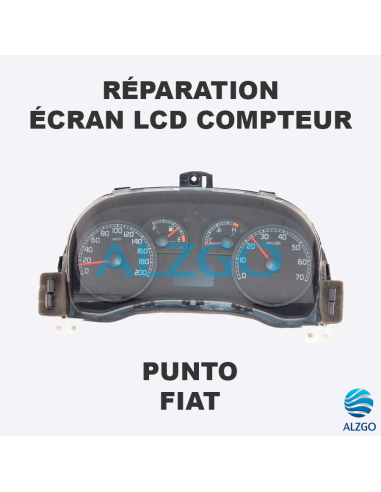 REPARATION ECRAN LCD COMPTEUR FIAT PUNTO