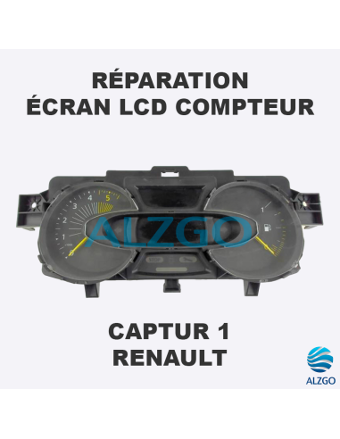 REPARATION ECRAN LCD COMPTEUR RENAULT CAPTUR 1