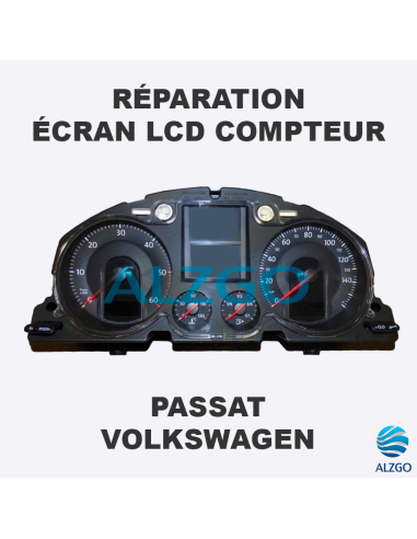 REPARATION ECRAN LCD COMPTEUR VOLKSWAGEN PASSAT