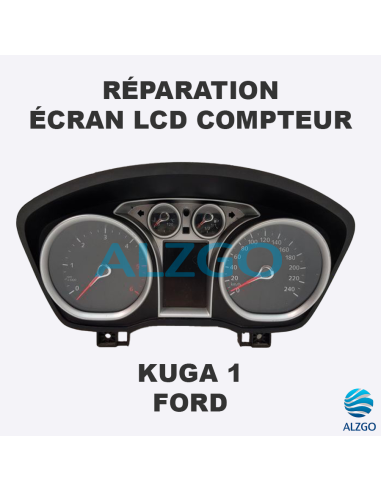 REPARATION ECRAN LCD COMPTEUR FORD KUGA 1