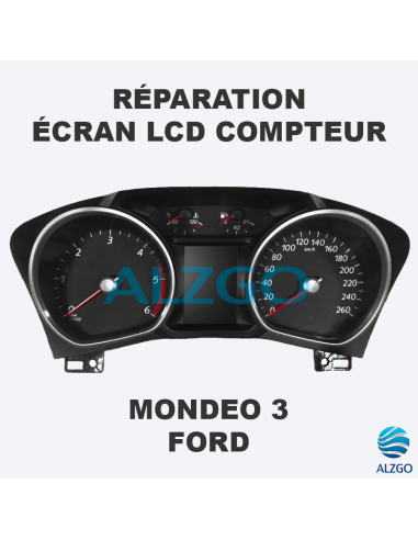 REPARATION ECRAN LCD COMPTEUR FORD MONDEO 3