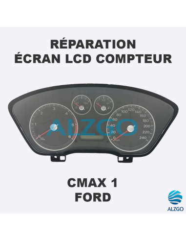 REPARATION ECRAN LCD COMPTEUR FORD C-MAX 1