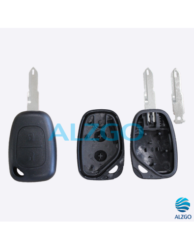 COQUE CLEF RENAULT 2 BOUTONS NE73