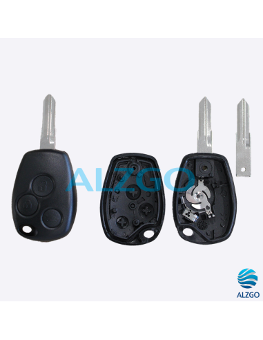 COQUE CLEF RENAULT 3 BOUTONS VAC102