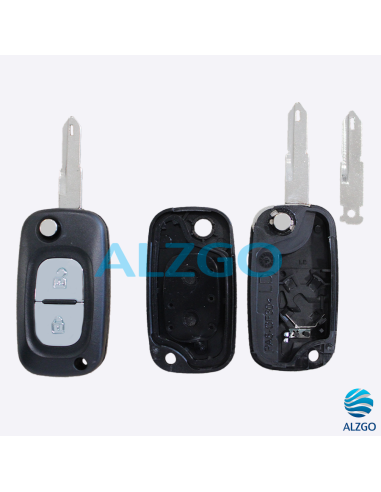 COQUE CLEF RENAULT 2 BOUTONS NE73