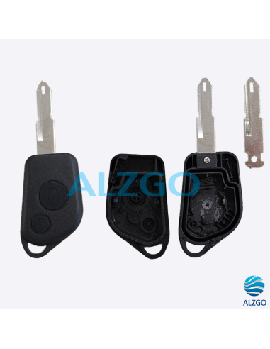 COQUE CLEF PEUGEOT / CITROEN 2 BOUTONS NE73