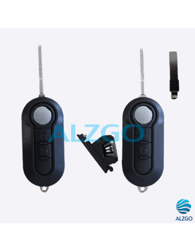 COQUE CLEF FIAT 2 BOUTONS VA2