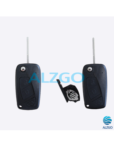 COQUE CLEF FIAT 3 BOUTONS SIP22