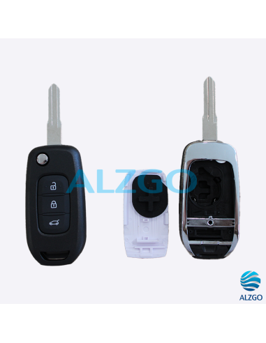 COQUE CLEF RENAULT 3 BOUTONS VAC102