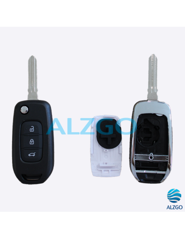 COQUE CLEF RENAULT 3 BOUTONS HU136