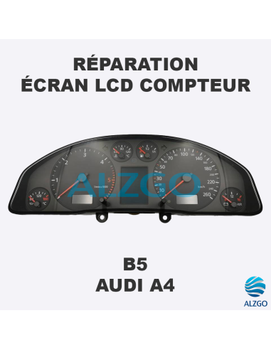 REPARATION ECRAN LCD COMPTEUR AUDI A4 B5