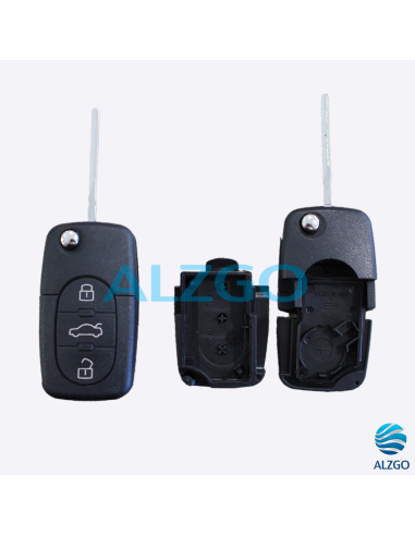 COQUE CLEF VOLKSWAGEN 3 BOUTONS
