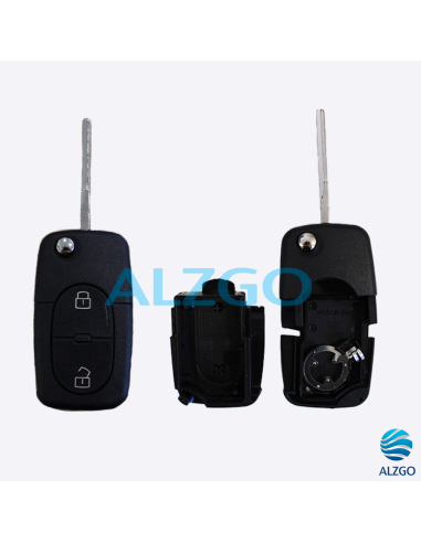 COQUE CLEF VOLKSWAGEN 2 BOUTONS