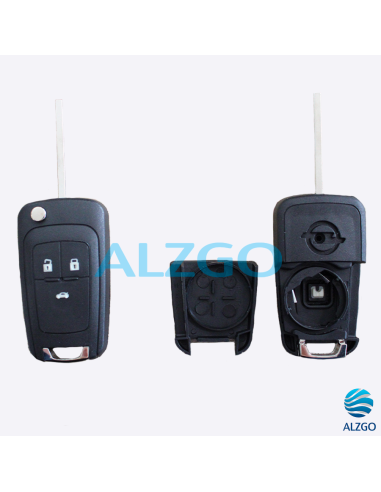 COQUE CLEF OPEL 3 BOUTONS
