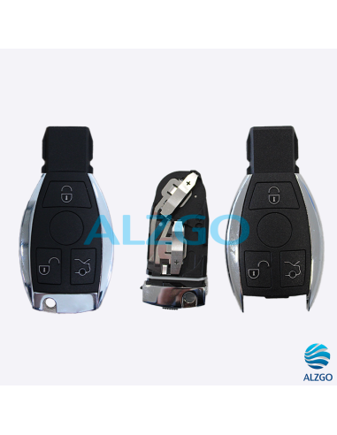 COQUE CLEF MERCEDES 3 BOUTONS