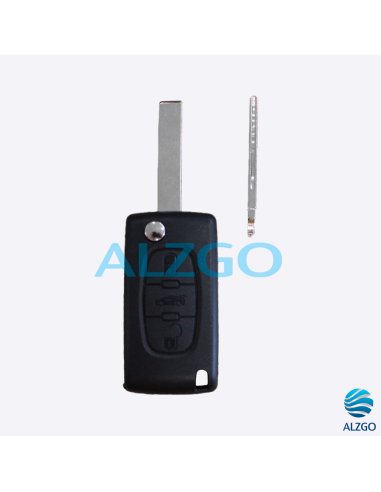 CLEF PEUGEOT / CITROËN ASK 3 BOUTONS (COFFRE) PCF7941
