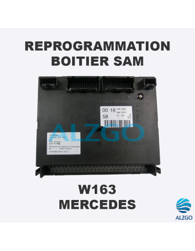 REPROGRAMMATION BOITIER SAM MERCEDES W163