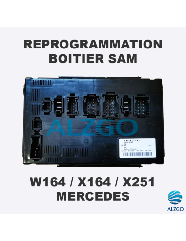 REPROGRAMMATION BOITIER SAM MERCEDES W164 / X164 / W251