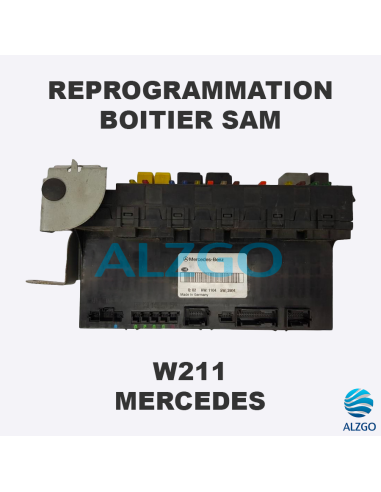 REPROGRAMMATION BOITIER SAM MERCEDES W211