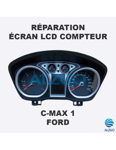 REPARATION ECRAN LCD COMPTEUR FORD C-MAX 1