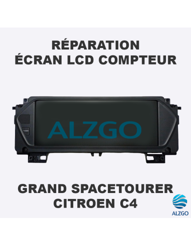 REPARATION ECRAN LCD COMPTEUR CITROEN GRAND C4 SPACETOURER