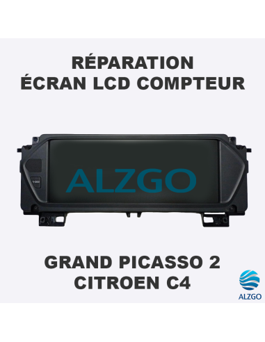 REPARATION ECRAN LCD COMPTEUR CITROEN C4 GRAND PICASSO 2