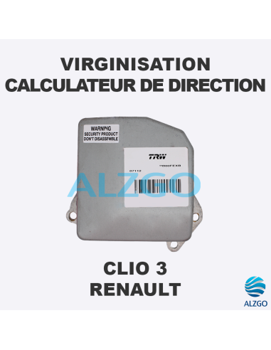 VIRGINISATION CALCULATEUR DE DIRECTION RENAULT CLIO 3