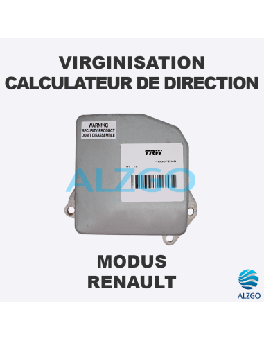 VIRGINISATION CALCULATEUR DE DIRECTION RENAULT MODUS
