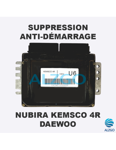 SUPPRESSION ANTI DEMARRAGE DAEWOO NUBIRA KEMSCO 4R
