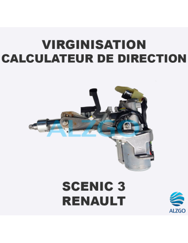 VIRGINISATION CALCULATEUR DE DIRECTION RENAULT SCENIC 3
