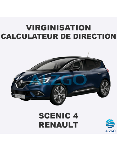 VIRGINISATION CALCULATEUR DE DIRECTION RENAULT SCENIC 4