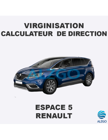 VIRGINISATION CALCULATEUR DE DIRECTION RENAULT ESPACE 5