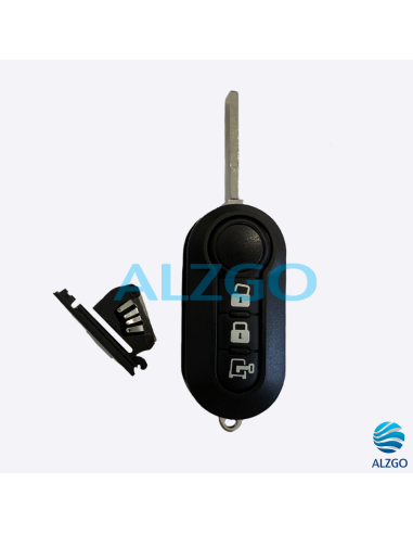COQUE CLE FIAT DUCATO - 3 BOUTONS