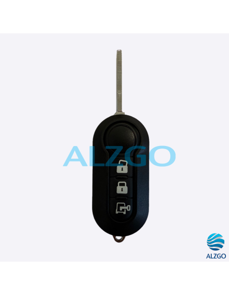 COQUE CLEF FIAT DUCATO - 3 BOUTONS