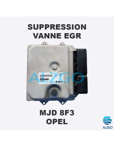 FORFAIT SUPPRESSION VANNE EGR OPEL MJD 8F3