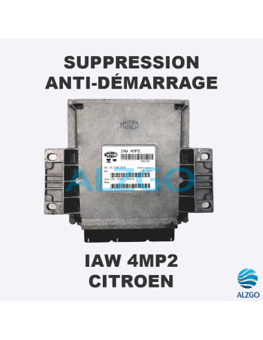 SUPPRESSION ANTI DEMARRAGE IAW 4MP2 CITROEN
