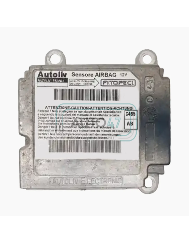 CALCULATEUR AIRBAG PEUGEOT / CITROEN / FIAT REF: 1366306080 / 610156000