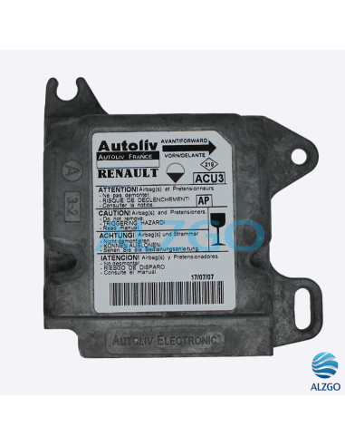 CALCULATEUR AIRBAG RENAULT / OPEL / NISSAN REF: 8200098404 / 550752100