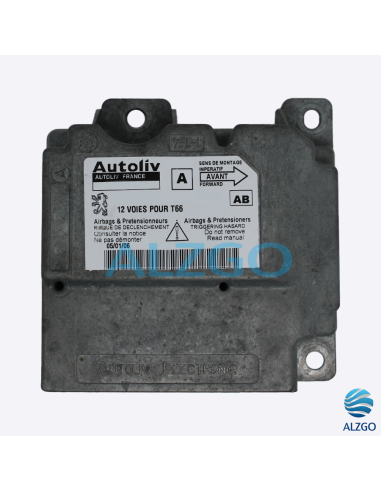 CALCULATEUR AIRBAG PEUGEOT REF: 9654491080 / 606877100