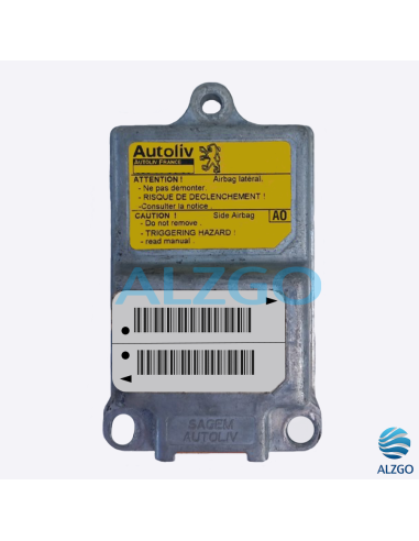 CALCULATEUR AIRBAG PEUGEOT 206 REF: 9641478180 / 550666100