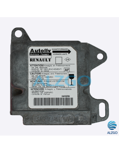 CALCULATEUR AIRBAG RENAULT MEGANE REF: 7700418152D / 550548400