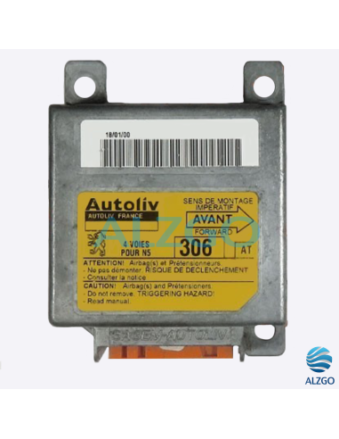 CALCULATEUR AIRBAG PEUGEOT 306 REF: 9633621180 / 550578100