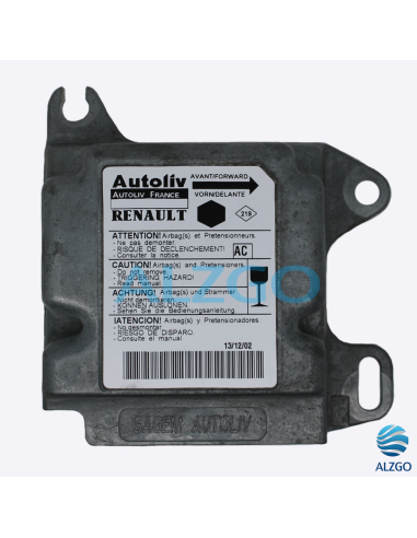 CALCULATEUR AIRBAG RENAULT KANGOO REF: 8200098401 / 550751800
