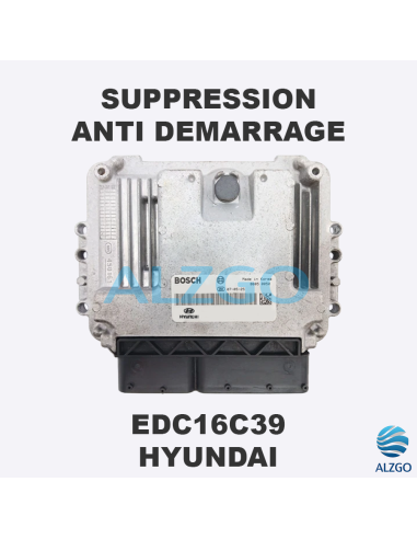 SUPPRESSION ANTI DEMARRAGE EDC16C39...