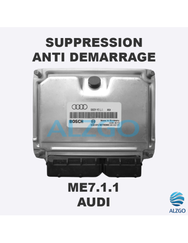 SUPPRESSION ANTI DEMARRAGE ME7.1.1 AUDI