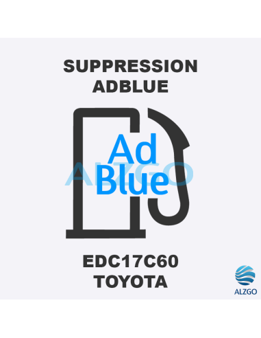 SUPPRESSION ADBLUE TOYOTA EDC17C60