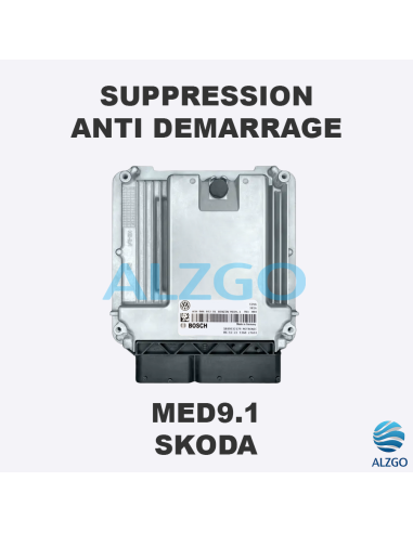 SUPPRESSION ANTI DEMARRAGE MED9.1 SKODA