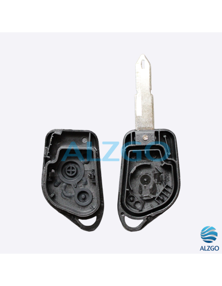 COQUE CLE PEUGEOT 106 - 2 BOUTONS